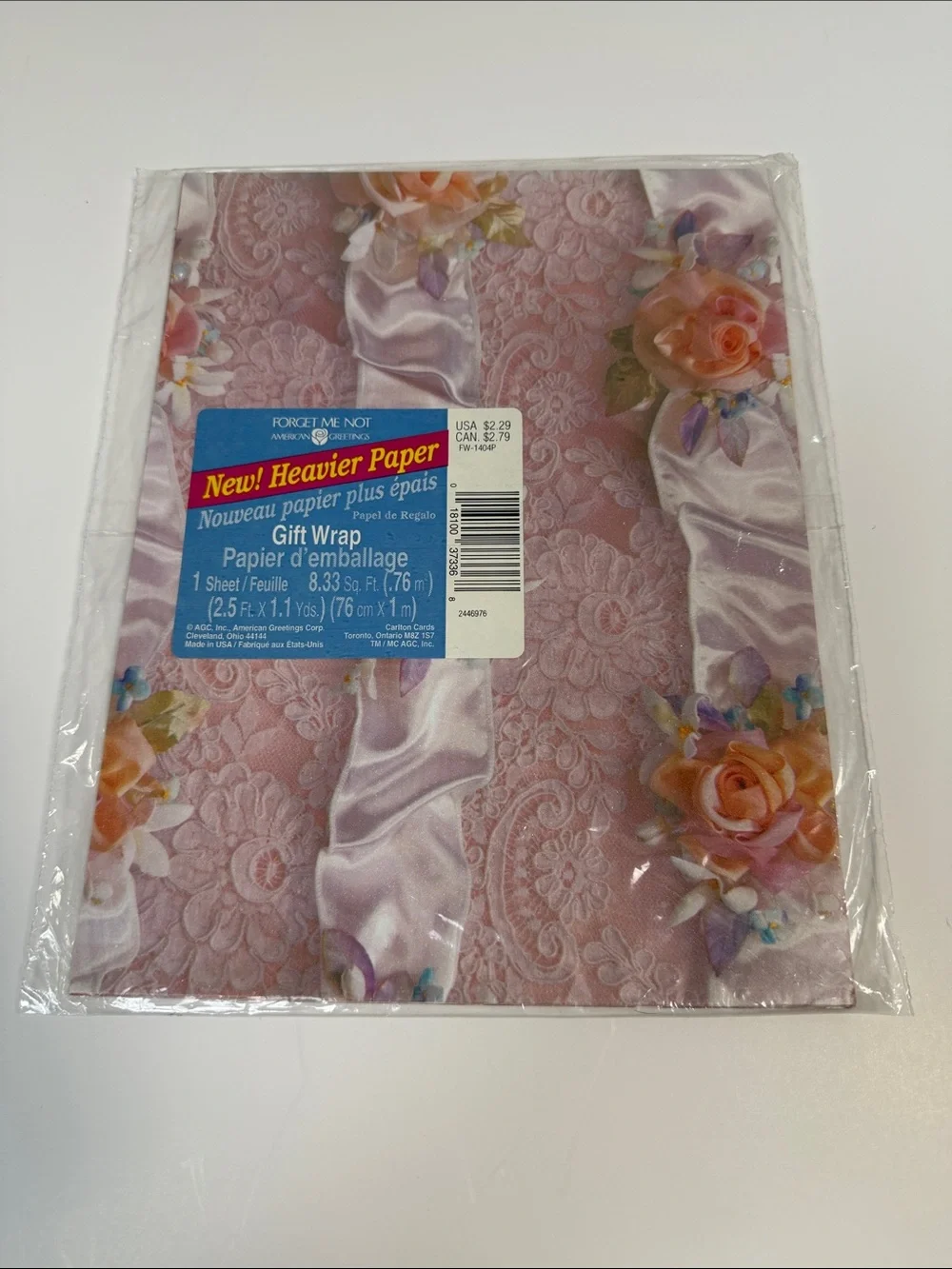 Vintage Gift Wrap Paper Bundle Lot of 6 Assorted Wrapping Paper